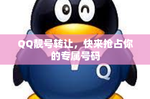 QQ靓号转让，快来抢占你的专属号码